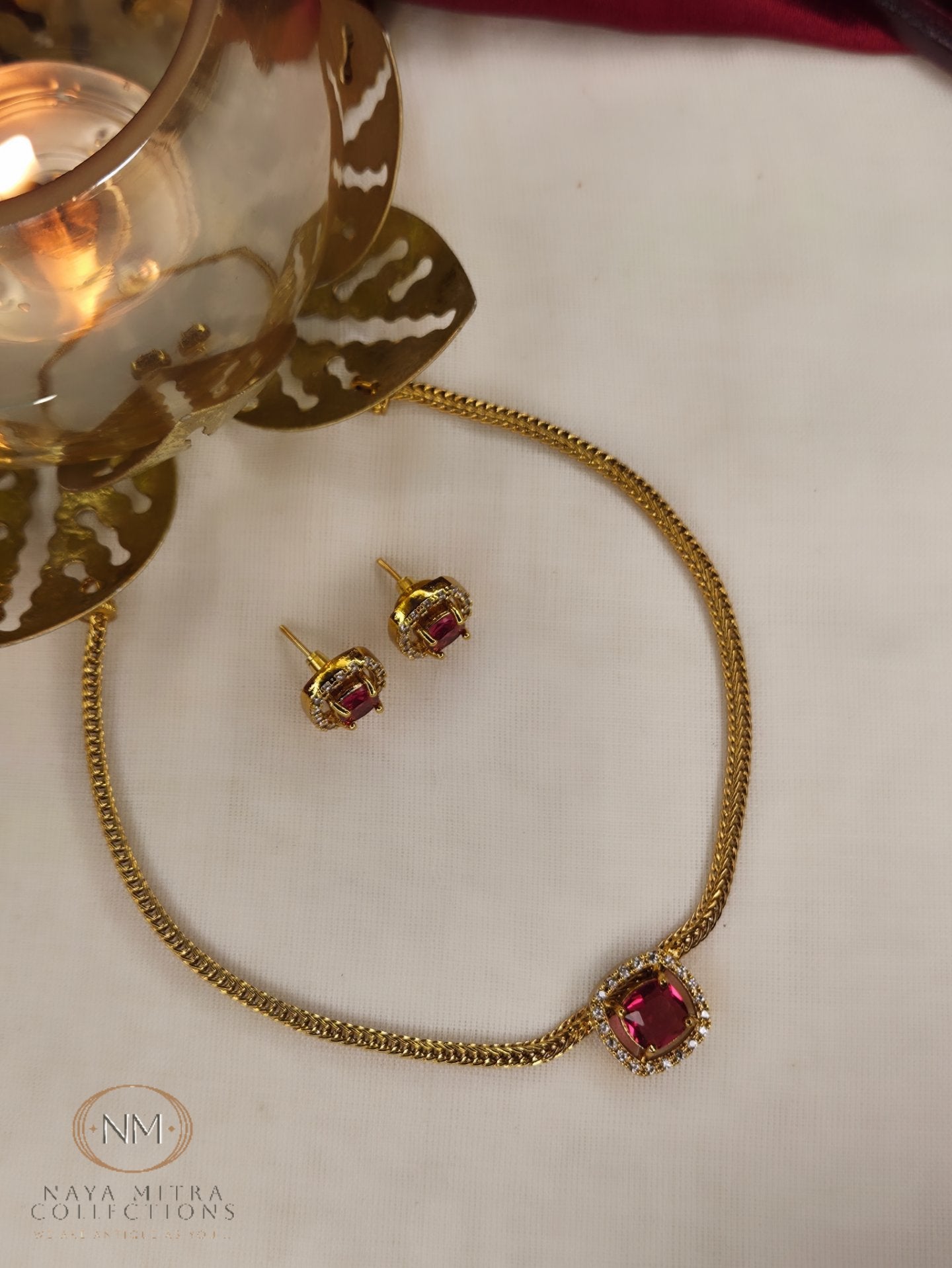 Precious Stone Choker