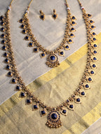Enamel palakka Haram & Necklace Set