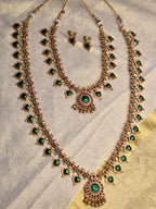 Enamel palakka Haram & Necklace Set