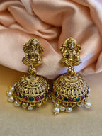 Traditional Lakshmi Invisible Pendant Set