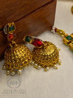 Traditional Kerala Palakka Necklace Set