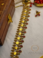 Temple Lakshmi Coin Choker Set