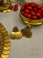 Traditional Lakshmi Coin Necklace Set