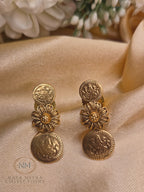 Traditional Double Layer Lakshmi Coin Necklace Set