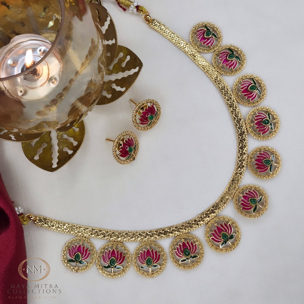 Lotus Necklace